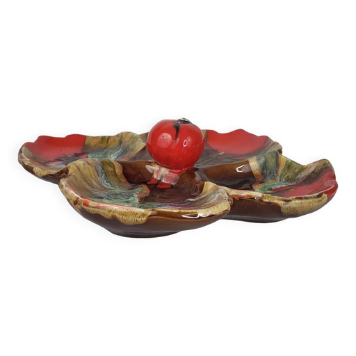 Serving dish in Vallauris ceramic