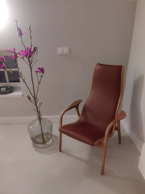 sedia vintage svedese Lamino di Ingve Ekestrom