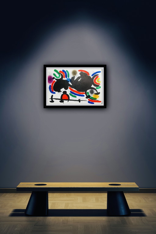 Joan Miro (1893-1983) "Lithographie Original Iv".