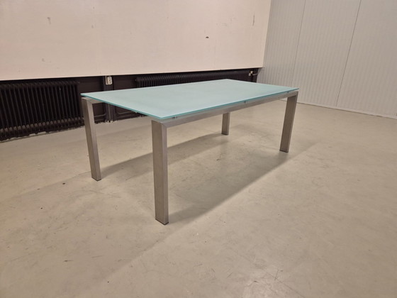 Image 1 of Arco Dining Table - Glass - Aluminium - Design