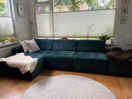 Image 1 of Cosmopolitan Design Chicago Hoekbank met Chaise Longue Links - Velvet