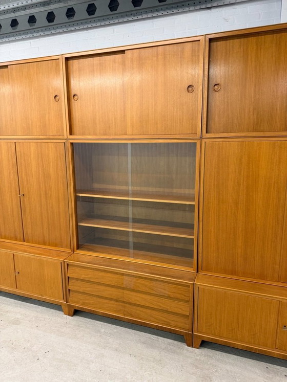 Image 1 of XXL vintage modulair wandmeubel