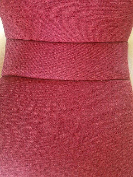 Image 1 of Yngve ekstrom, Lamello Stuhl bordeau rot