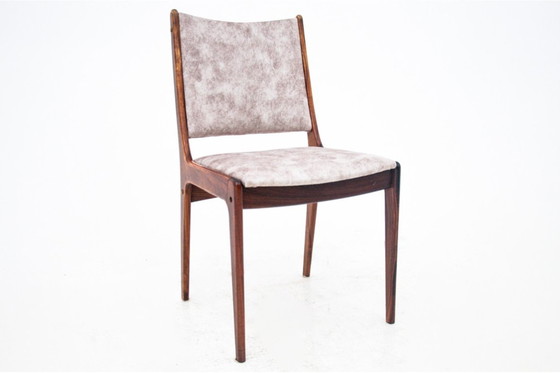 Image 1 of Set van 6 teakhouten stoelen, Uldum Mobelfabrik, Denemarken, 1960