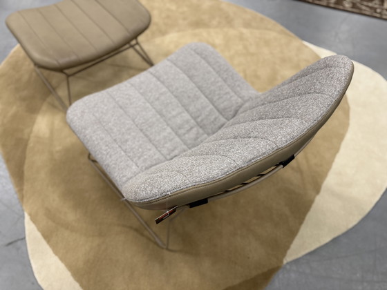 Image 1 of Bert Plantagie Draat Armchair With Footstool