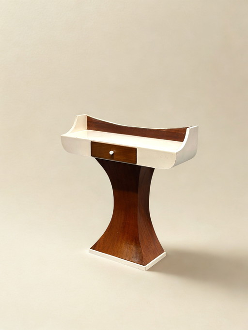 Handgefertigte italienische Vintage Art Deco Beistelltischkonsole