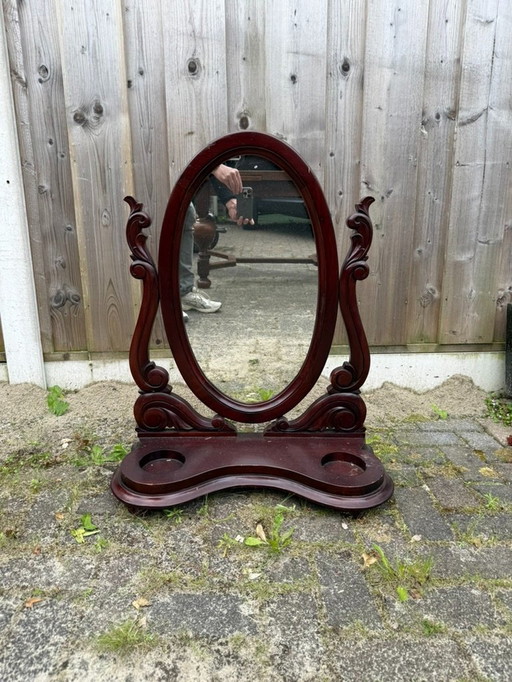 Vintage Victorian Dressing Table Mirror