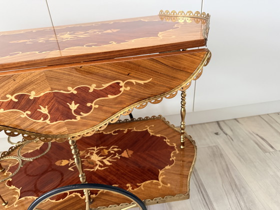 Image 1 of Italian serving trolley – Modello Depositato