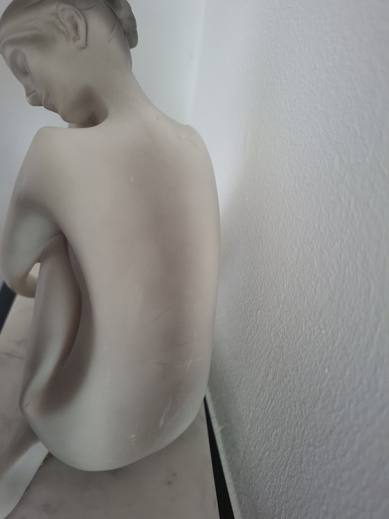 Image 1 of Art Deco Sculpture – Stylized Nude – 1920s