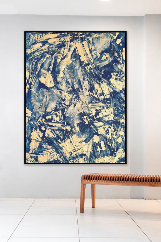 Jürgen Angeler - Golden Vibrating Bell – Paintings & Drawings, Canvas (photo 24 of 24)