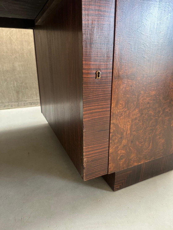 Image 1 of Scrivania Art Déco in ebano - Bruno Paul