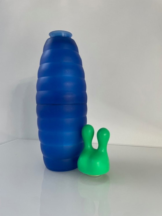 Alessi Fred the Worm thermos flask Guido Venturini 1997 – Glass & Decanter, Plastic, Glass (photo 13 of 13)