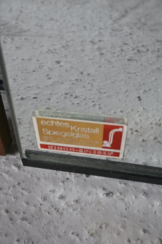 Image 1 of Armadio a muro in teak con specchio separato