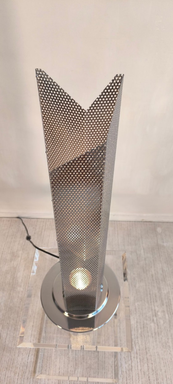 Image 1 of ✨🏙️💎 Postmodern "Skyscraper" Lamp – Italy, 1980s 💎🏙️✨