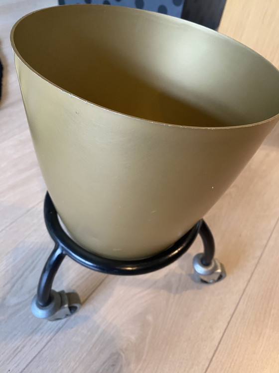 Image 1 of Rob Eckhardt Bullit trash can on wheels