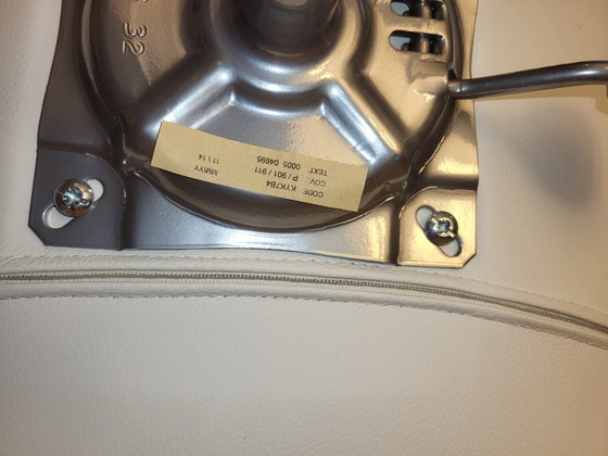 Image 1 of Kastel Kayak fauteuil in wit leer, Italië