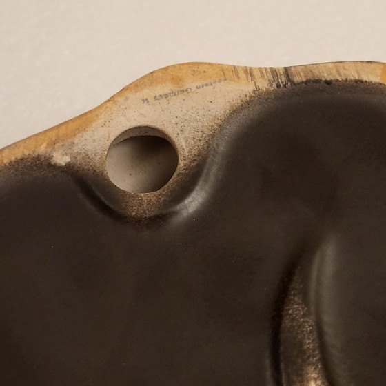 Image 1 of Head, bust, female profile in glazed ceramic from Cortendorf, West Germany, 1950-60