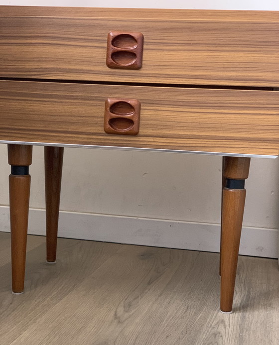 Image 1 of vintage nacht- / ladekastje