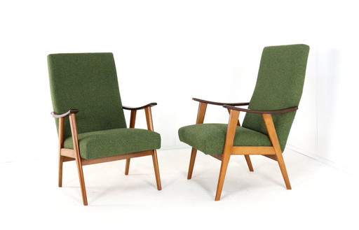 Fauteuil vintage 'Bergen' tapissé