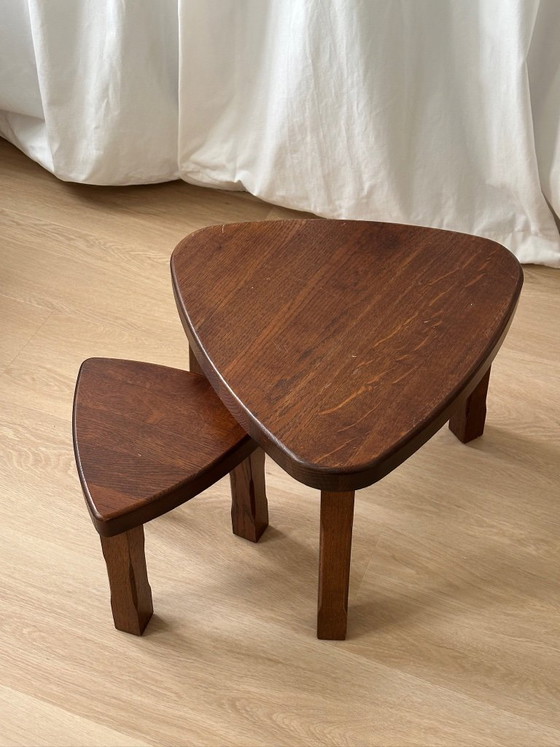 Jaren 70 Nesttafeltjes – Bijzettafels, Wood (photo 2 of 5)