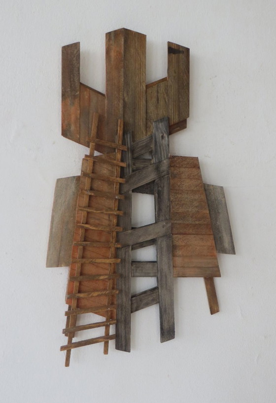 Eric van Solm - 'High Up' – Beeldhouwkunst, Wood (photo 3 of 8)