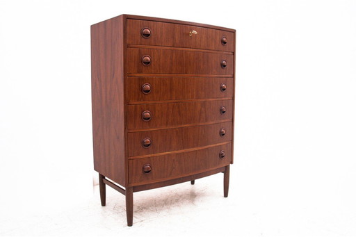 Commode en teck, design danois, années 1960