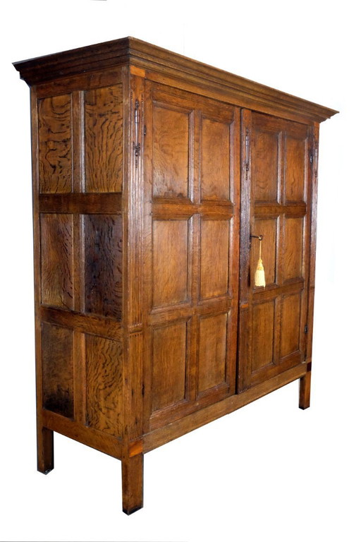 Authentic early 17th century Dutch panel cabinet