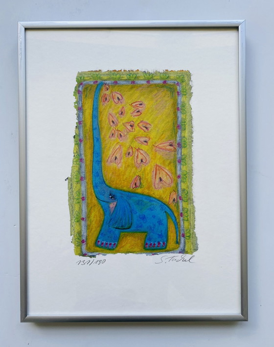 Image 1 of Sabine Tuchel - Silkscreen Elephant