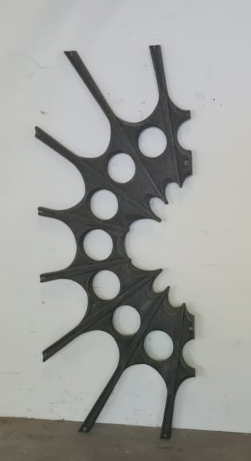 Brutalist wall decoration