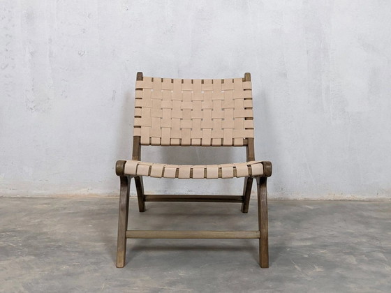 Chic Moroccan armchair in leather (photo 10 of 13)