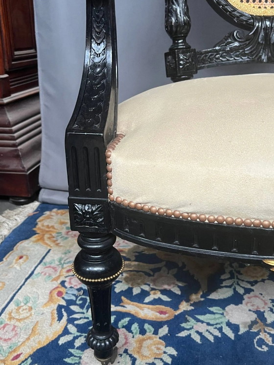 Coppia di poltrone in stile Napoleone III. – Wood (photo 6 of 12)