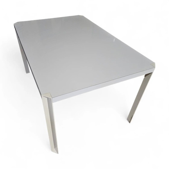 Mesa de cocina pesada de laminado / Formica / años 70 – Mesas de comedor (photo 3 of 12)