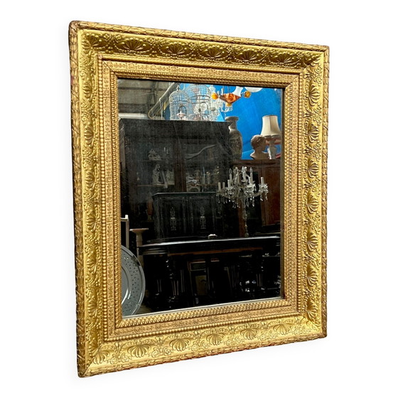Specchio antico con cornice a baguette – Wood, Glass (photo 7 of 7)