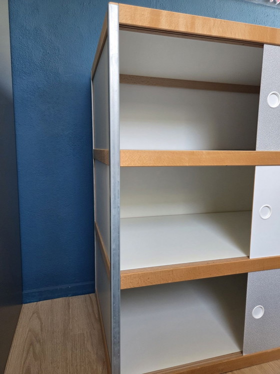 Kewlox / Moduloo Storage cabinet - white and grey – Iron, Mdf (photo 7 of 11)