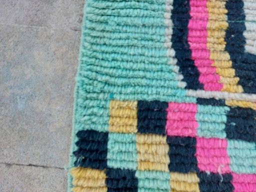 Handmade runner rug 300cm x 70cm