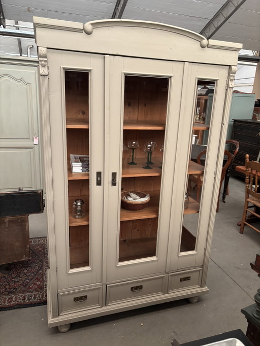 Vetrina Brocante / Credenza – vitrinekasten, Glass, Wood