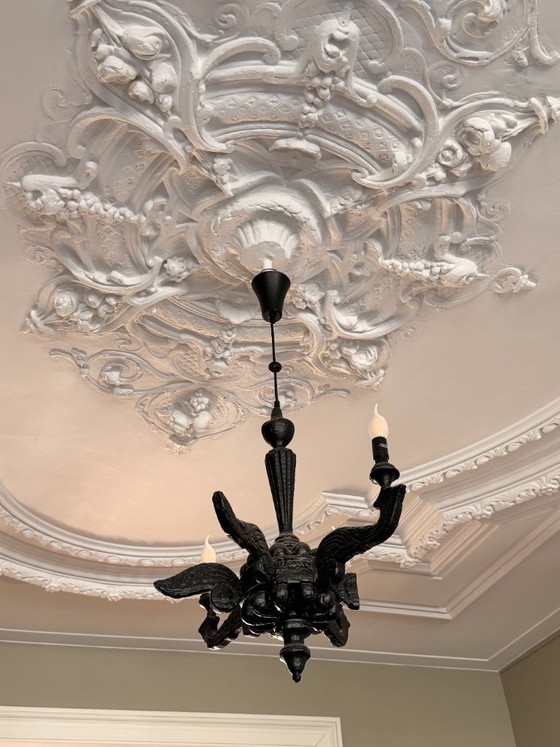 Image 1 of Hermosa lámpara de araña de humo