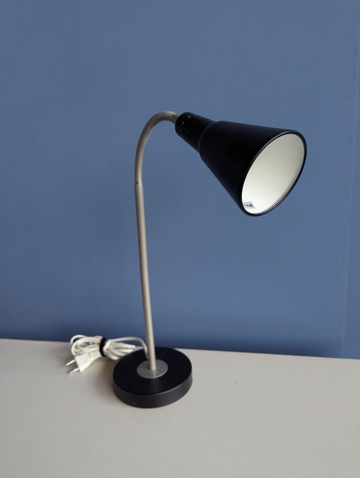 Vintage IKEA KVART lamp, black