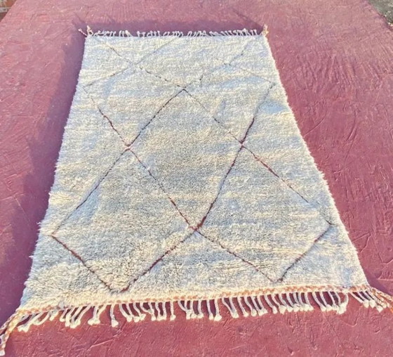 Tappeto in lana con motivo geometrico, Tappeti, Crema, Scandinavian (foto 2 di 8)