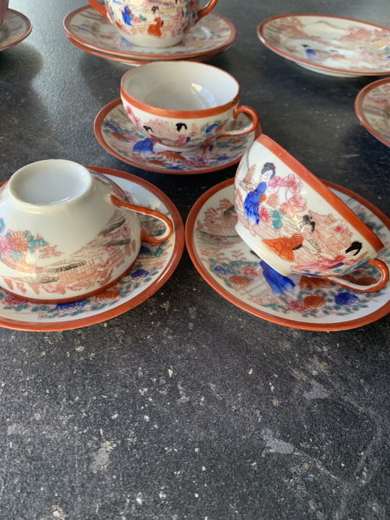 Théière – vintage Japans, Art de la table, Metal, Porcelain (photo 8 of 12)