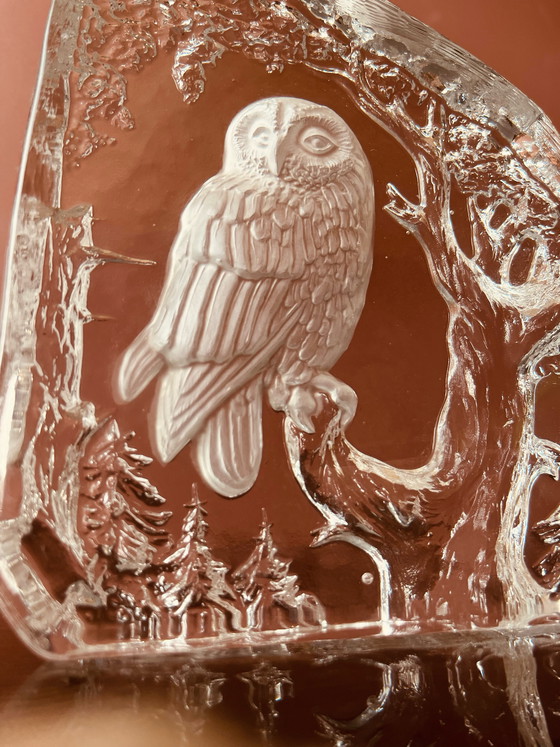 Image 1 of Goebel uil in glas