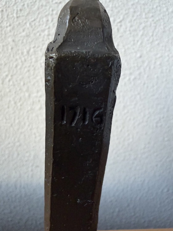 Scultura in bronzo Jaap Hartman-Ridderkerk Ijsselmonde-1716-1992 – Sculture (photo 7 of 7)