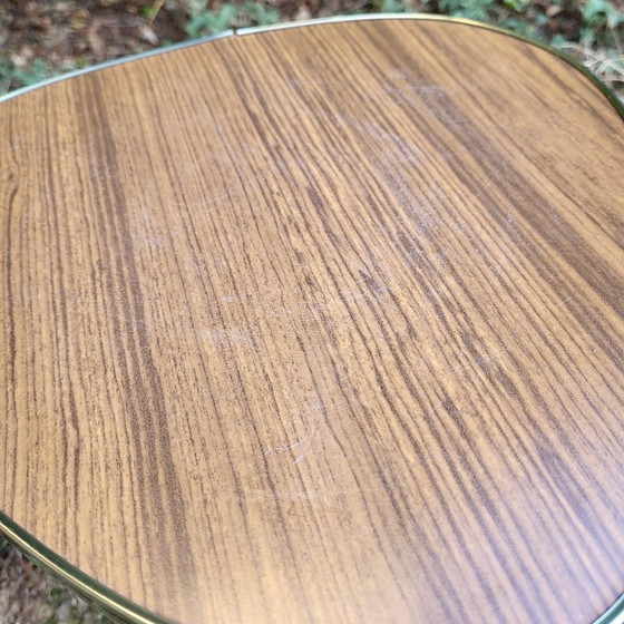 Vintage Formica Plant table / Side table 1960s, 70s – Porte plantes tripode  formica, Metal, Plastic (photo 5 of 8)