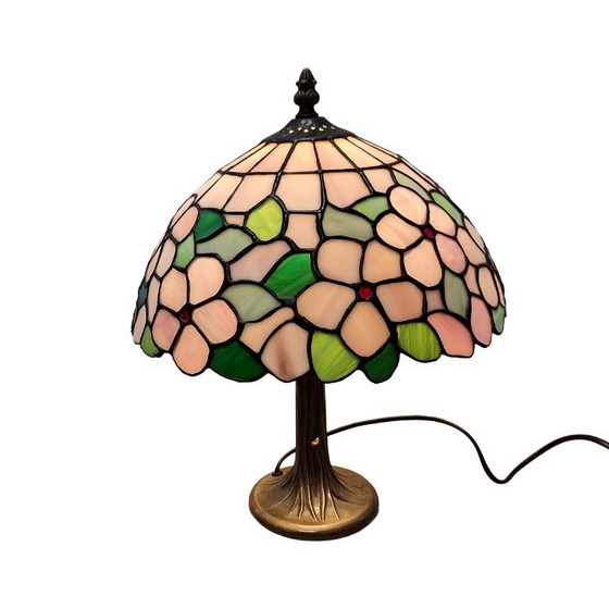 Classic Tiffany Style Table Lamp, Late 20th Century – Glass (photo 2 of 7)