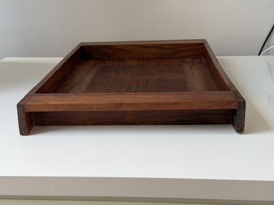 Plateau vintage en teck massif – Accessoires de table, Wood (photo 5 of 6)