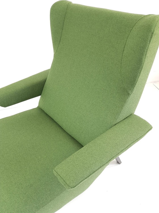 Image 1 of Vintage Archi Armchair Ligne Roset Wool Green Plough Wool Plough