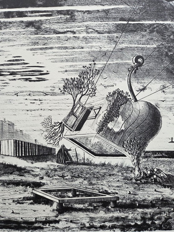 Image 1 of Degans Xavier (1949-) - Lithographie justifiée et signée (ref 4122-7)