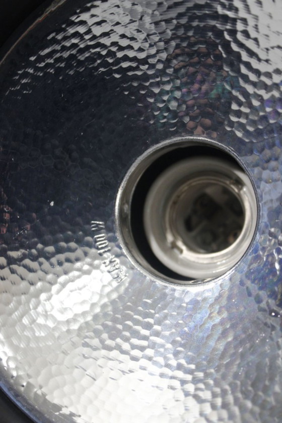 Image 1 of Applique vintage, faretto orientabile, alluminio arancione, design anni '70