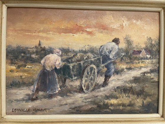 Image 1 of Olieverfschilderij van Omer Lewille