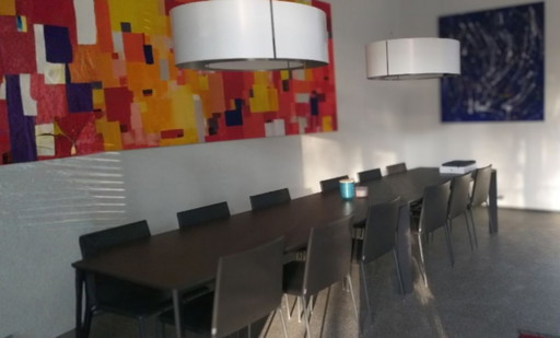 B&B Italia Alma – Dining Set: 2 Tables + 12 Leather Chairs (Roberto Barbieri)